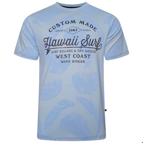 KAM Hawaii Surf Leaf Tee
